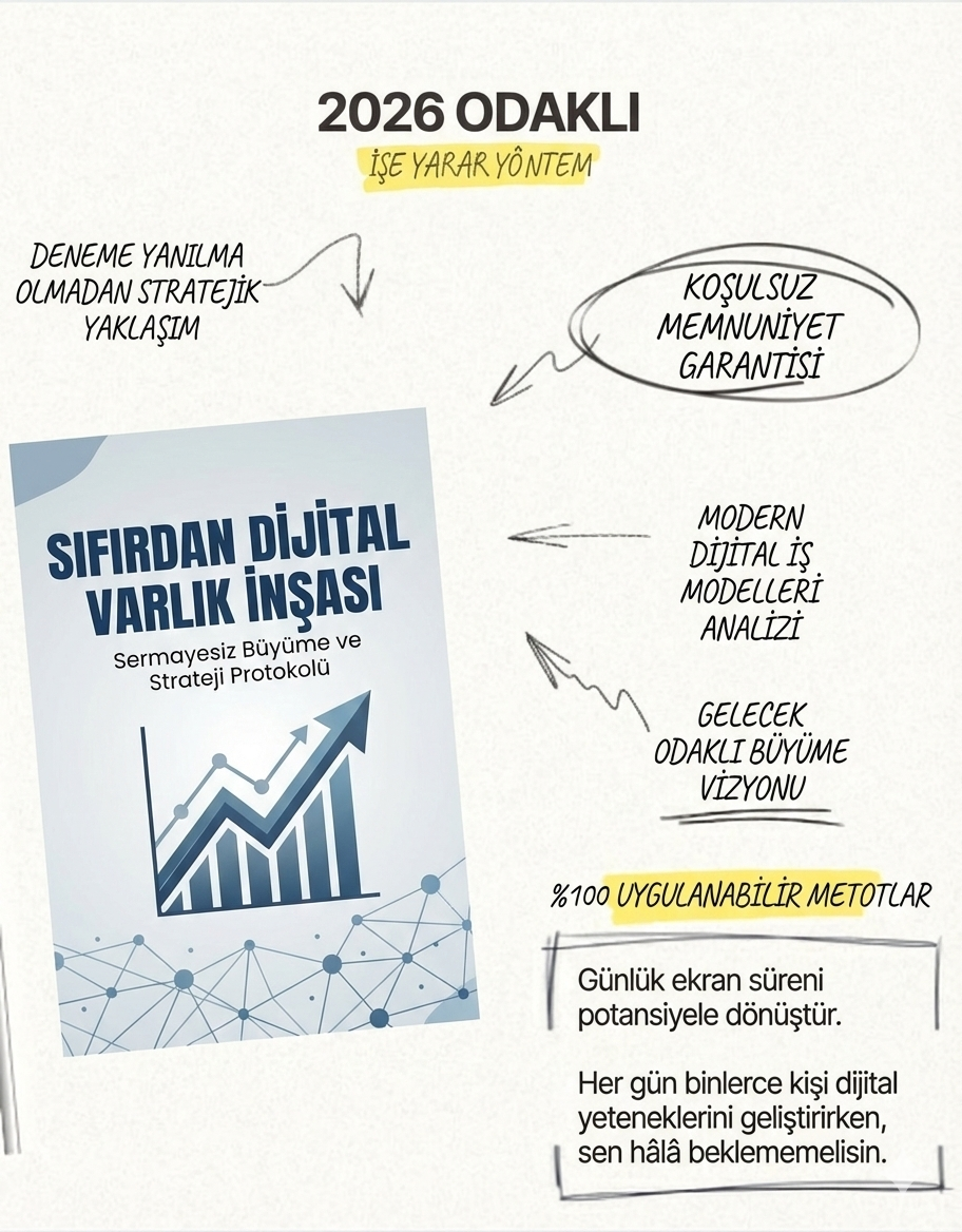 2026 DMP YÖNTEMİ: SIFIRDAN DİJİTAL VARLIK İNŞASI